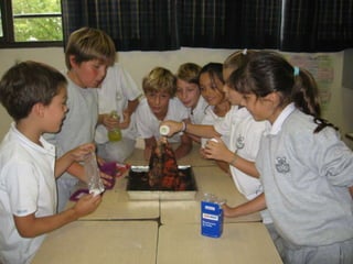 Actividad 4º año volcan