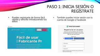 PASO 1: INICIA SESIÓN O
REGÍSTRATE
• Puedes registrarte de forma fácil,
rápida y sencilla introduciendo tus
datos
• También puedes iniciar sesión con tu
cuenta de Google o Facebook
 