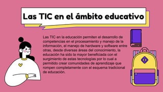 El uso de las TIC en la vida cotidiana | PPTX