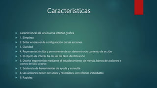 interfaz grafica de usuario en la programacion | PPTX