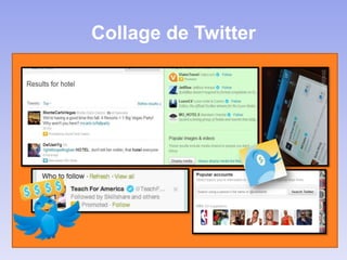 Collage de Twitter
