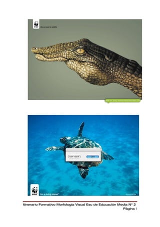 Itinerario Formativo Morfología Visual Esc de Educación Media Nº 2
                                                          Página 7
 