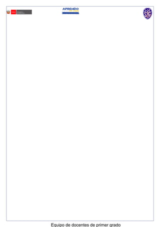 Equipo de docentes de primer grado
 