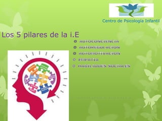 Centro de Psicología Infantil
Los 5 pilares de la i.E
 