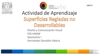 Actividad de Aprendizaje
Diseño y Comunicación Visual
FES-UNAM
Geometría I
Hernández González Valeria
U8ACT2
 