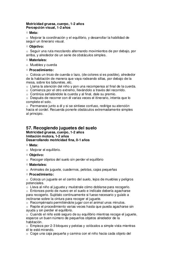 juegos de sala cuna motricidad gruesa