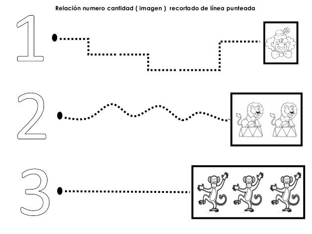 Resultado de imagen de relacion numero y cantidad 4