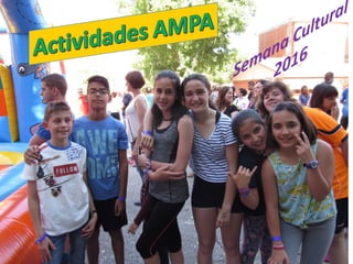 Actividades AMPA Semana Cultural 2016. Pereda_Leganés