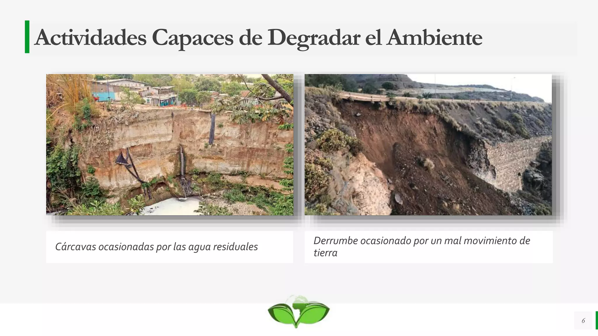 Actividades Capaces de Degradar el Ambiente en Venezuela | PPTX