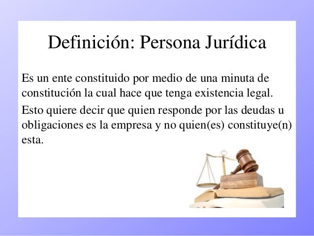 Resultado de imagen para PERSONA JURIDICA IMAGEN