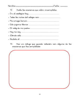 Actividades comprensionlectoraprimaria