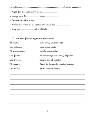 Actividades comprensionlectoraprimaria