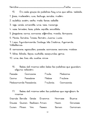 Actividades comprensionlectoraprimaria