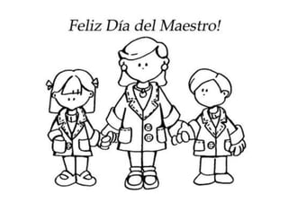 Actividades día del maestro