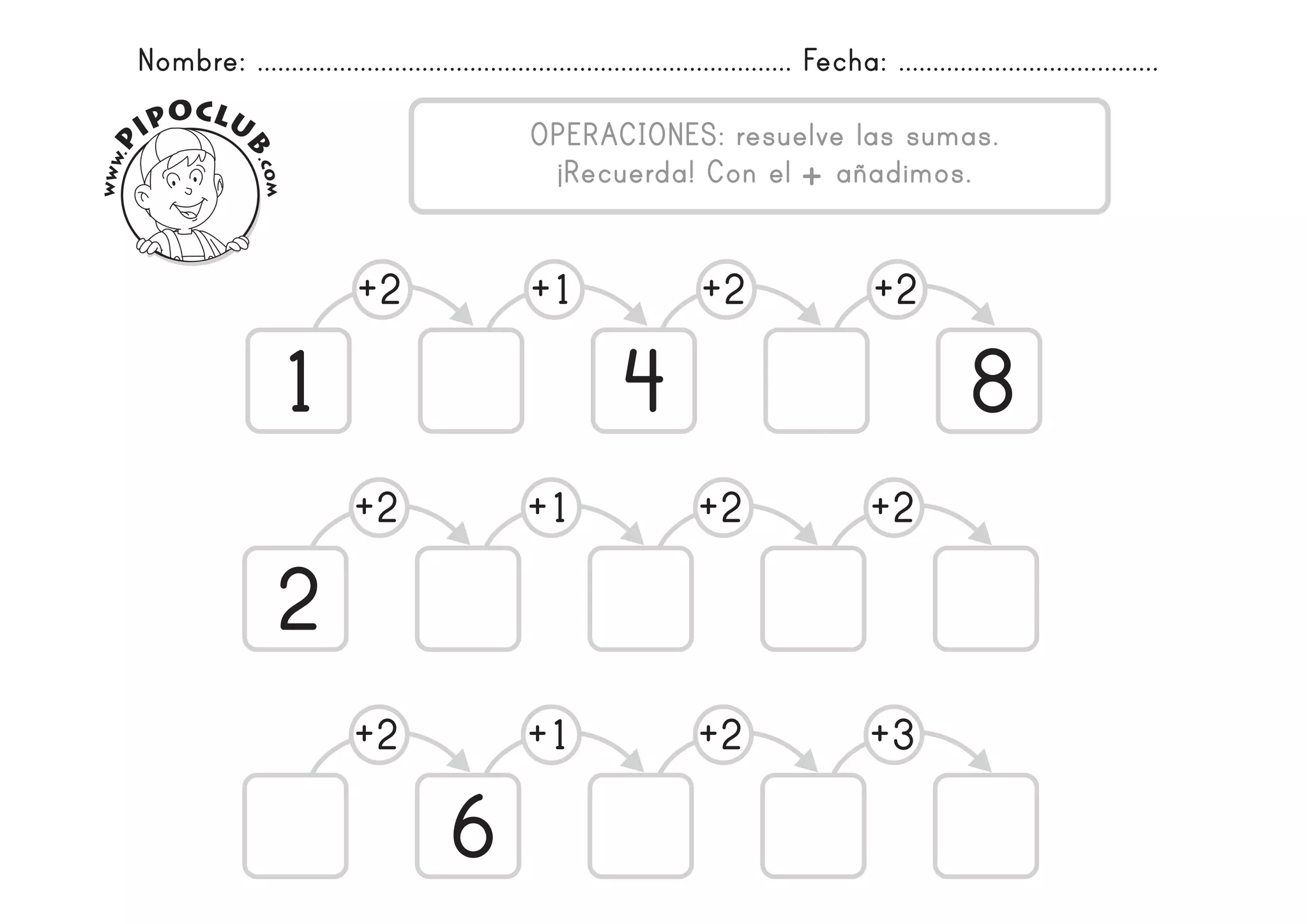 Actividades del 1 al 20 | PDF | Arts and Crafts | Hobbies & Interests