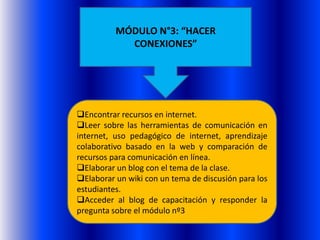 Crear la carpeta de portafolio de unidad.