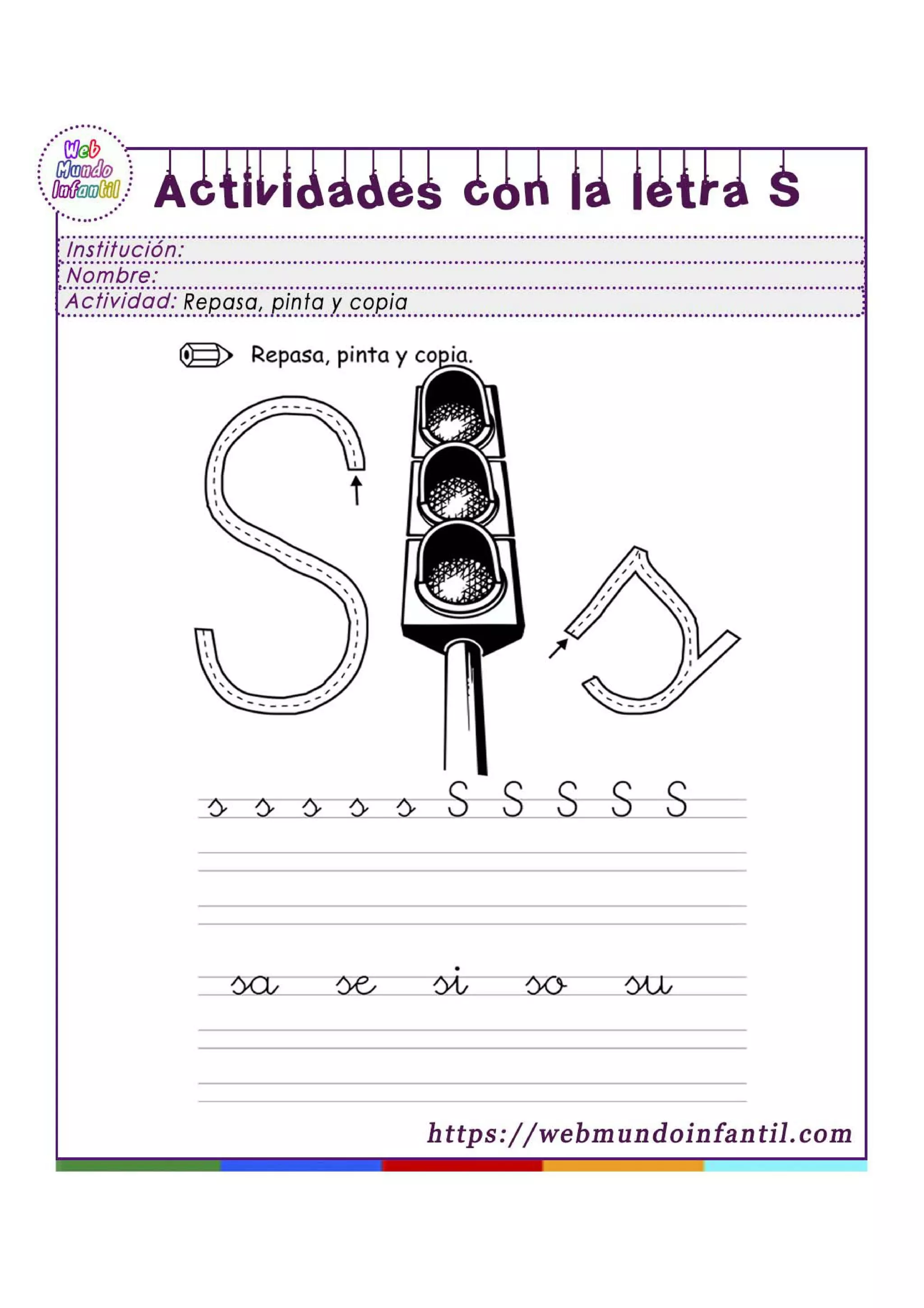 S Letrea Actividades de lectoescritura con la letra s.pdf