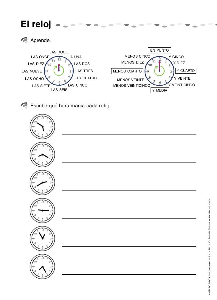 Actividades de matemáticas 3º educación primaria