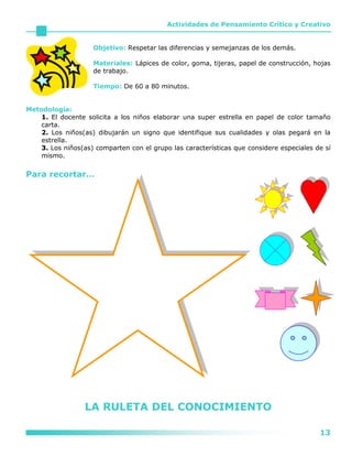 Actividades De Pensamiento Creativo