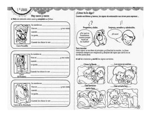 Actividades de primer ciclo