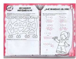 Actividades de primer ciclo