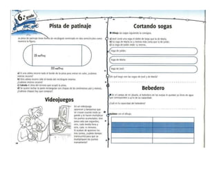 Actividades de primer ciclo