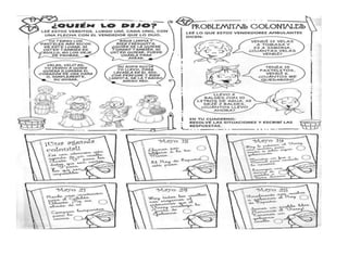 Actividades de primer ciclo