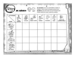 Actividades de primer ciclo