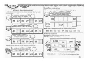 Actividades de primer ciclo