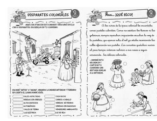 Actividades de primer ciclo