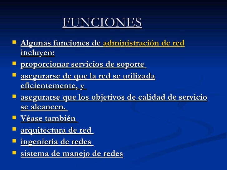 Actividades De Un Administrador De Red