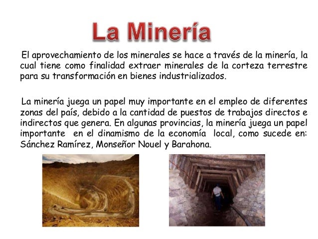 Actividades Económicas y Recursos Naturales en la