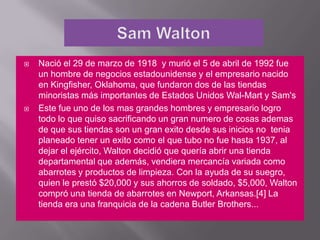 Se sabe que hoy en día las empresas extranjeras invaden el país y con ello desplazan las empresas naciones, como ya se había dicho. Tal es el caso del grupo Sambornstal y como se menciona en la lectura que se está extendiendo con una cadena de tiendas a lo largo del país y que pronto intentara  cubrir la porción latinoamericana del continente