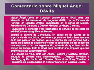 Por otro lado la lectura nos muestra también el crecimiento evolutivo que tienen las empresas desde un plan hasta llegar a la formación de grandes negocios que hoy en día son los encargados de proporcionar algún servicio al país. Lo que indica que se pueden llegar a formar grandes tiendas empezando solo por una de menor magnitud, aunque algunas empresas absorben a otras (las compran) para hacer sus ventas mayores ya que están extendidas en una cierta parte.