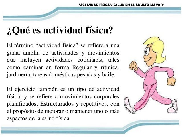 Actividades fisicas y sus 4 categorias