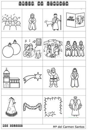 BINGO DE NAVIDAD
IES BEMBEZA Mª del Carmen Santos
 