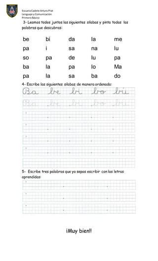 Actividades letra b 2 | DOCX