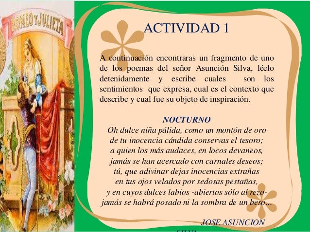 Actividades Líricas, resuelvelas y aprende