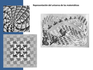 Representación del universo de las matemáticas
 