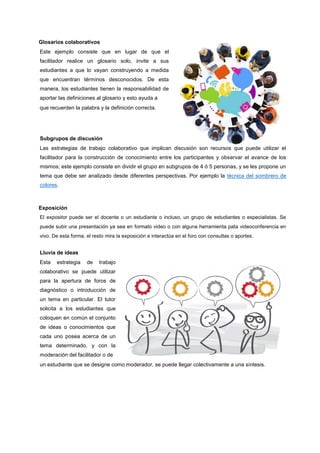 Actividades para aula virtual