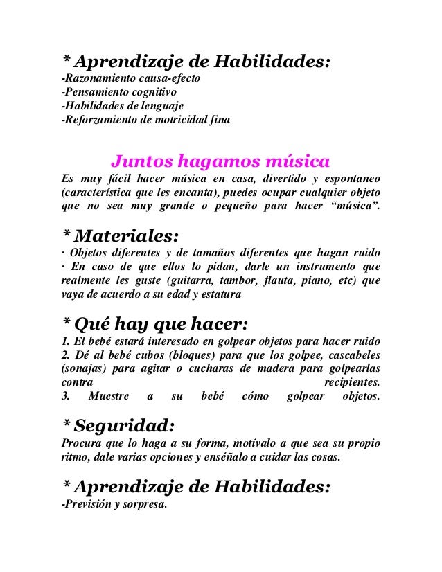 actividades para bebes de 6 a 9 meses