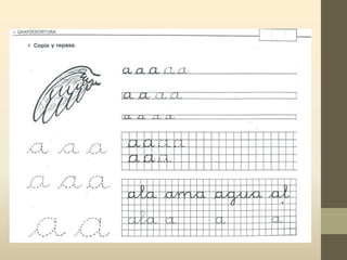 Actividades para trabajar la disgrafía