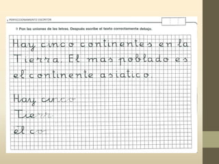 Actividades para trabajar la disgrafía