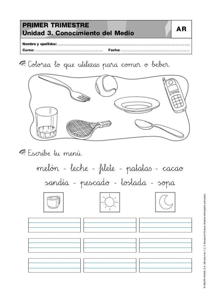 Actividades primero de primaria matemáticas, lengua
