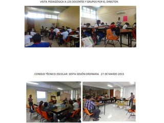 Actividades reelevantes marzo