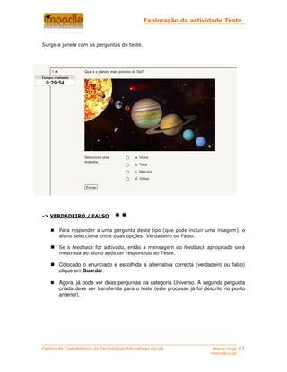 Actividade Teste Moodle