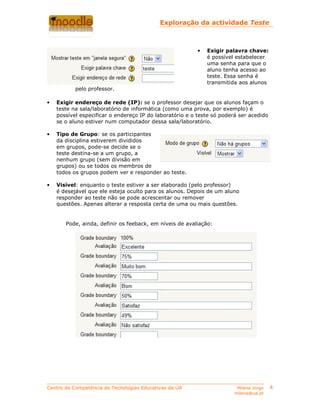 Actividade Teste Moodle