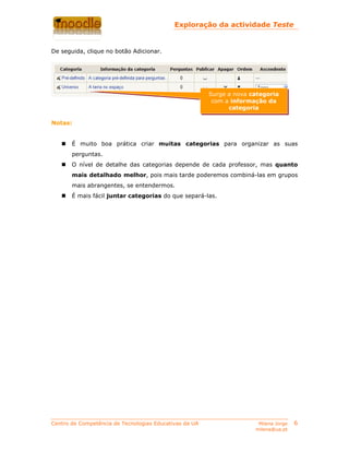 Actividade Teste Moodle
