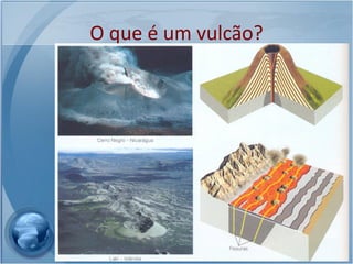 O que é um vulcão?
 