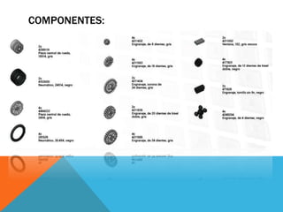 COMPONENTES: 
 